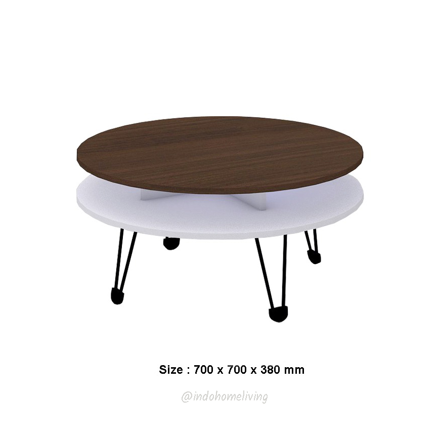 Gambar Round Coffee Table industrial G.K