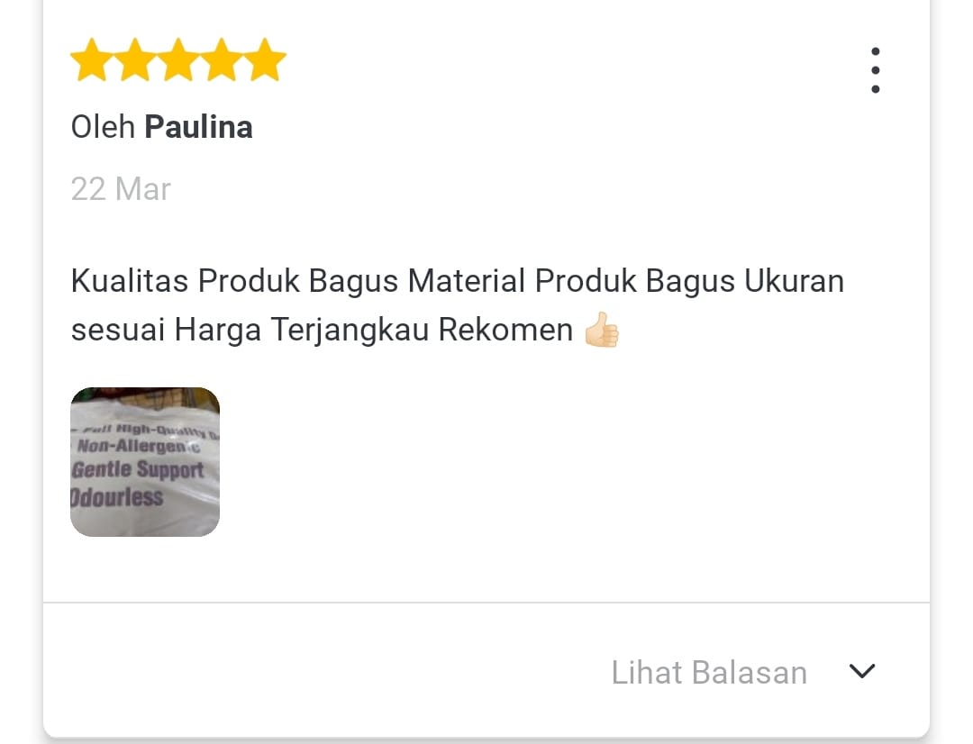 Gambar Testimoni User 1